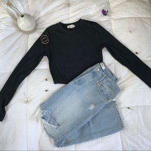 Perfect Charcoal Long Sleeve 🥀✨